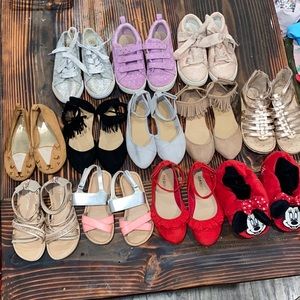 Toddler girls shoe bundle
